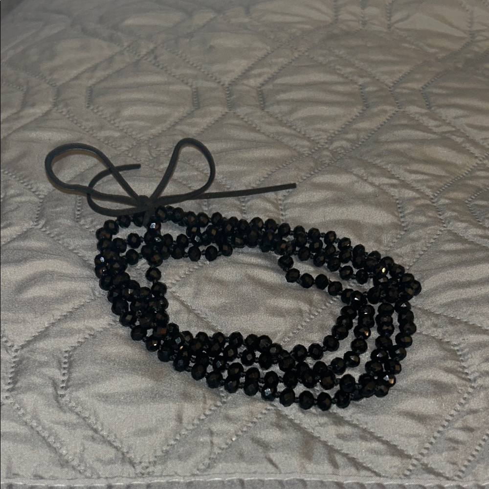 Black Layering Necklace